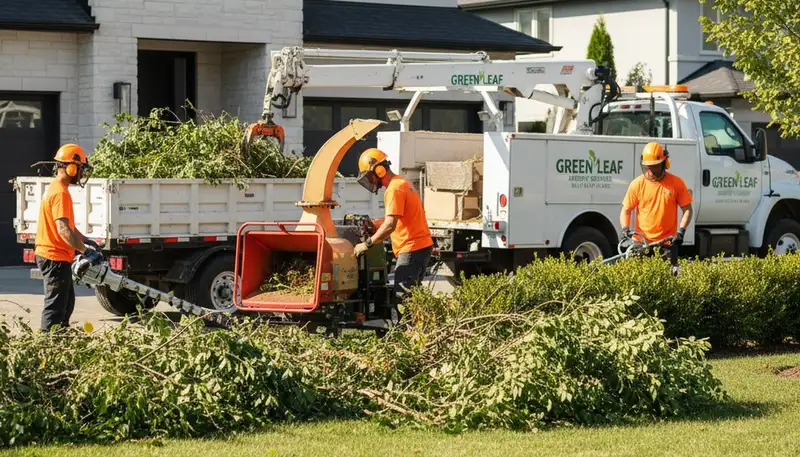 Professional shrub removal service in Olathe, KS clearing overgrown and unwanted bushes
