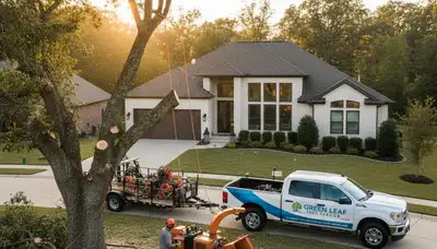 Professional tree removal service in Olathe, KS by Chop Chop Tree for safe property maintenance