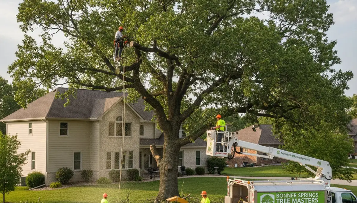 Professional tree removal service in Olathe, KS by certified arborists at Tree Service Olathe KS