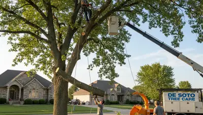 Professional tree removal service by certified arborists in Olathe, KS